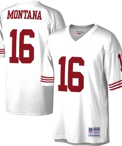 Joe Montana San Francisco 49ers Mitchell & Ness Legacy Replica Jersey - White Nfl - Robokeg