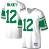 Joe Namath New York Jets Mitchell And Ness Legacy Replica Jersey White Nfl - Robokeg