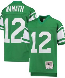 Joe Namath New York Jets Mitchell & Ness 1968 Legacy Retired Player Jersey - Green Nfl - Robokeg