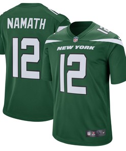 Joe Namath New York Jets Nike Retired Player Game Jersey - Gotham Green - Robokeg