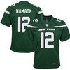 Joe Namath New York Jets Nike Youth Game Jersey - Gotham Green - Robokeg