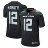 Joe Namath New York Jets Retired Player Jersey - Black Nfl - Robokeg