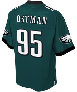 Joe Ostman Philadelphia Eagles Nfl Pro Line Game Jersey - Midnight Green - Robokeg
