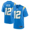 Joe Reed Los Angeles Chargers Game Jersey - Powder Blue Nfl - Robokeg