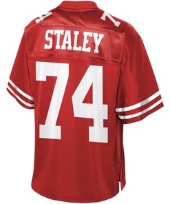 Joe Staley San Francisco 49ers Nfl Pro Line Team Player Jersey - Scarlet - Robokeg