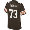 Joe Thomas Cleveland Browns Nfl Pro Line Womens Historic Logo Player Jersey - Brown - Robokeg