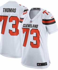 Joe Thomas Cleveland Browns Nike Womens Game Jersey - White - Robokeg