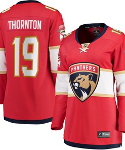 Joe Thornton Florida Panthers Fanatics Branded Womens Home Breakaway Player Jersey - Red Nhl - Robokeg