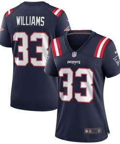 Joejuan Williams New England Patriots Womens Game Jersey - Navy Nfl - Robokeg