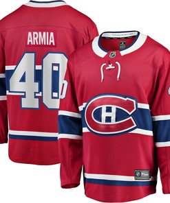 Joel Armia Montreal Canadiens Fanatics Branded Home Breakaway Player Jersey - Red Nhl - Robokeg