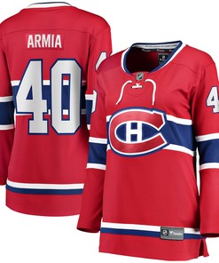 Joel Armia Montreal Canadiens Fanatics Branded Womens Home Breakaway Player Jersey - Red Nhl - Robokeg