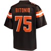 Joel Bitonio Cleveland Browns Nfl Pro Line Player Jersey - Brown - Robokeg