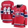 Joel Edmundson Montreal Canadiens Fanatics Branded Womens Breakaway Player Jersey - Red Nhl - Robokeg