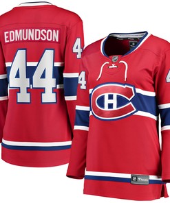 Joel Edmundson Montreal Canadiens Fanatics Branded Womens Breakaway Player Jersey - Red Nhl - Robokeg