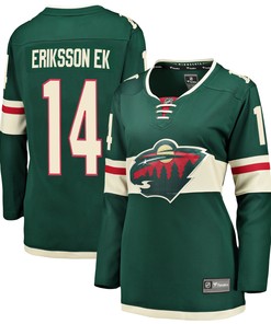 Joel Eriksson Ek Minnesota Wild Fanatics Branded Womens Breakaway Player Jersey - Green Nhl - Robokeg