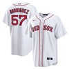 Joely Rodríguez 57 Boston Red Sox Home Men Jersey - White - Robokeg