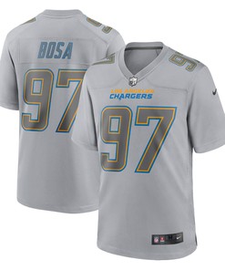 Joey Bosa Los Angeles Chargers Atmosphere Fashion Game Jersey - Gray Nfl - Robokeg