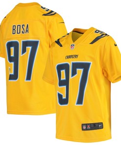 Joey Bosa Los Angeles Chargers Nike Youth Inverted Game Jersey - Gold - Robokeg