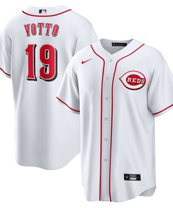 Joey Votto Cincinnati Reds Home Replica Player Name Jersey - White Mlb - Robokeg