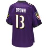 John Brown Baltimore Ravens Nfl Pro Line Player Jersey - Purple - Robokeg