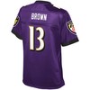 John Brown Baltimore Ravens Nfl Pro Line Womens Player Jersey - Purple - Robokeg