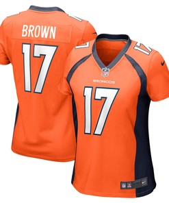 John Brown Denver Broncos Womens Game Jersey - Orange Nfl - Robokeg