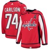 John Carlson Washington Capitals Adidas Home Authentic Player Jersey - Red Nhl - Robokeg