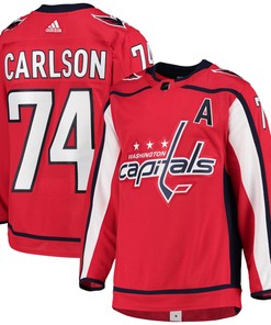 John Carlson Washington Capitals Adidas Home Authentic Player Jersey - Red Nhl - Robokeg