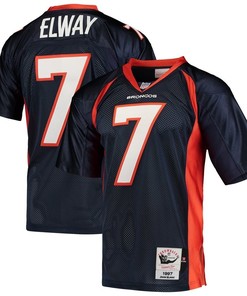 John Elway Denver Broncos Mitchell & Ness 1997 Authentic Throwback Retired Player Jersey - Navy Nfl - Robokeg