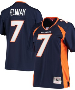 John Elway Denver Broncos Mitchell & Ness Womens Legacy Replica Team Jersey - Navy Nfl - Robokeg