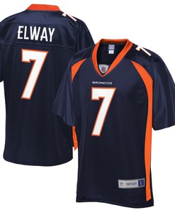 John Elway Denver Broncos Nfl Pro Line Replica Retired Player Jersey - Navy Nfl - Robokeg