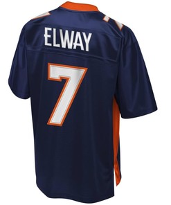 John Elway Denver Broncos Nfl Pro Line Retired Player Jersey - Navy Blue - Robokeg