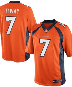 John Elway Denver Broncos Retired Player Limited Jersey - Orange Nfl - Robokeg