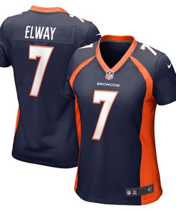John Elway Denver Broncos Womens Retired Player Jersey - Navy Nfl - Robokeg
