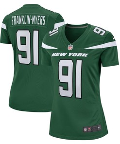 John Franklin-myers New York Jets Womens Game Jersey - Gotham Green Nfl - Robokeg