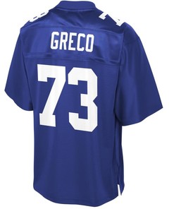 John Greco New York Giants Nfl Pro Line Player Jersey - Royal - Robokeg