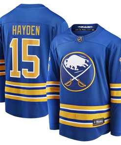 John Hayden Buffalo Sabres Fanatics Branded Home Breakaway Player Jersey - Royal Nhl - Robokeg