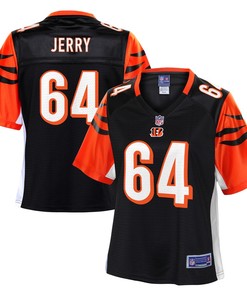 John Jerry Cincinnati Bengals Nfl Pro Line Womens Player Jersey - Black - Robokeg