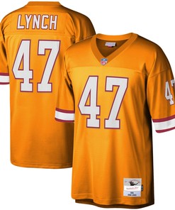John Lynch Tampa Bay Buccaneers Mitchell And Ness Legacy Replica Jersey Orange Nfl - Robokeg