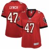 John Lynch Tampa Bay Buccaneers Nfl Pro Line Womens Retired Player Jersey - Red - Robokeg
