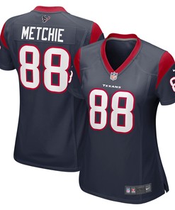 John Metchie Houston Texans Womens Game Player Jersey - Navy Nfl - Robokeg