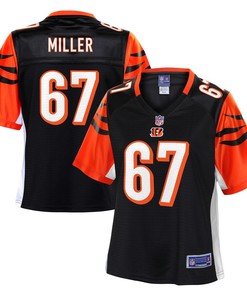 John Miller Cincinnati Bengals Nfl Pro Line Womens Player Jersey - Black - Robokeg