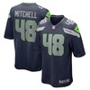 John Mitchell Seattle Seahawks Game Jersey - College Navy Nfl - Robokeg