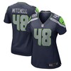John Mitchell Seattle Seahawks Womens Game Jersey - Navy Nfl - Robokeg