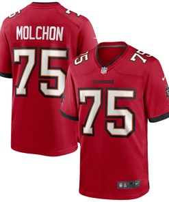 John Molchon Tampa Bay Buccaneers Game Jersey - Red Nfl - Robokeg
