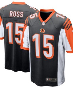John Ross Iii Cincinnati Bengals Nike Game Jersey - Black - Robokeg