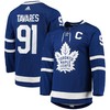 John Tavares Toronto Maple Leafs Adidas Home Captain Patch Primegreen Authentic Pro Player Jersey - Blue Nhl - Robokeg