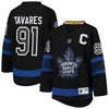 John Tavares Toronto Maple Leafs Alternate Replica Player Jersey - Black Nhl - Robokeg