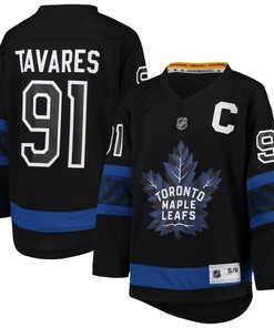 John Tavares Toronto Maple Leafs Alternate Replica Player Jersey - Black Nhl - Robokeg