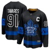 John Tavares Toronto Maple Leafs Fanatics Branded Alternate Premier Breakaway Reversible Player Jersey - Black Nhl - Robokeg